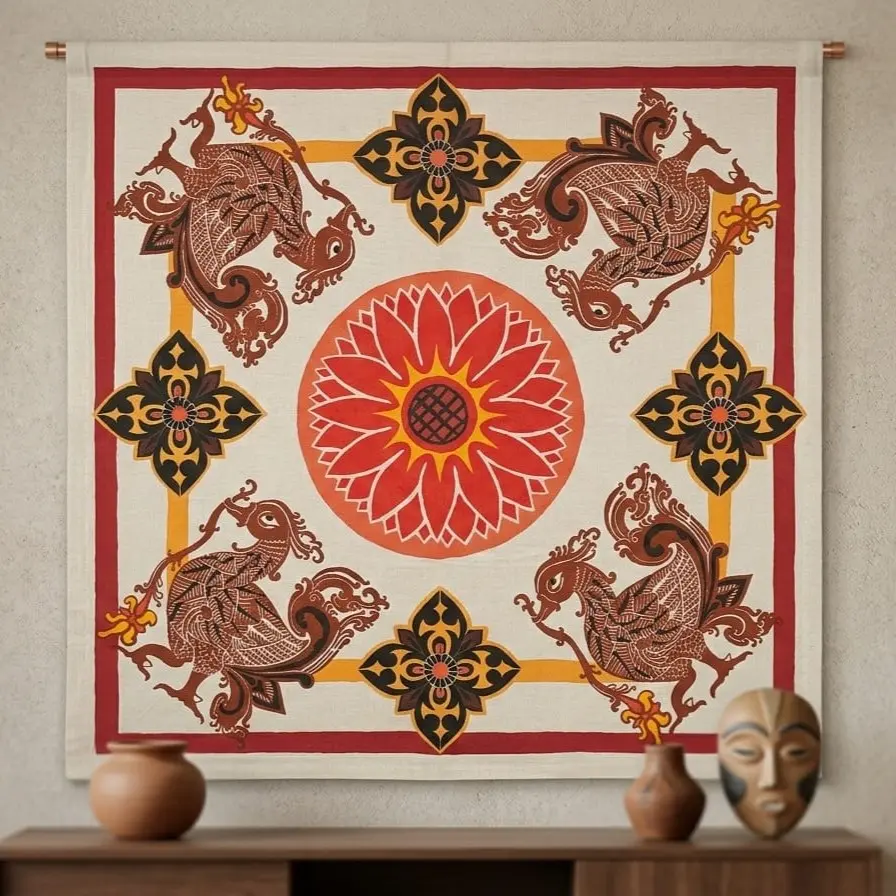 Berunda Pakshiya Wall Hanging Art 