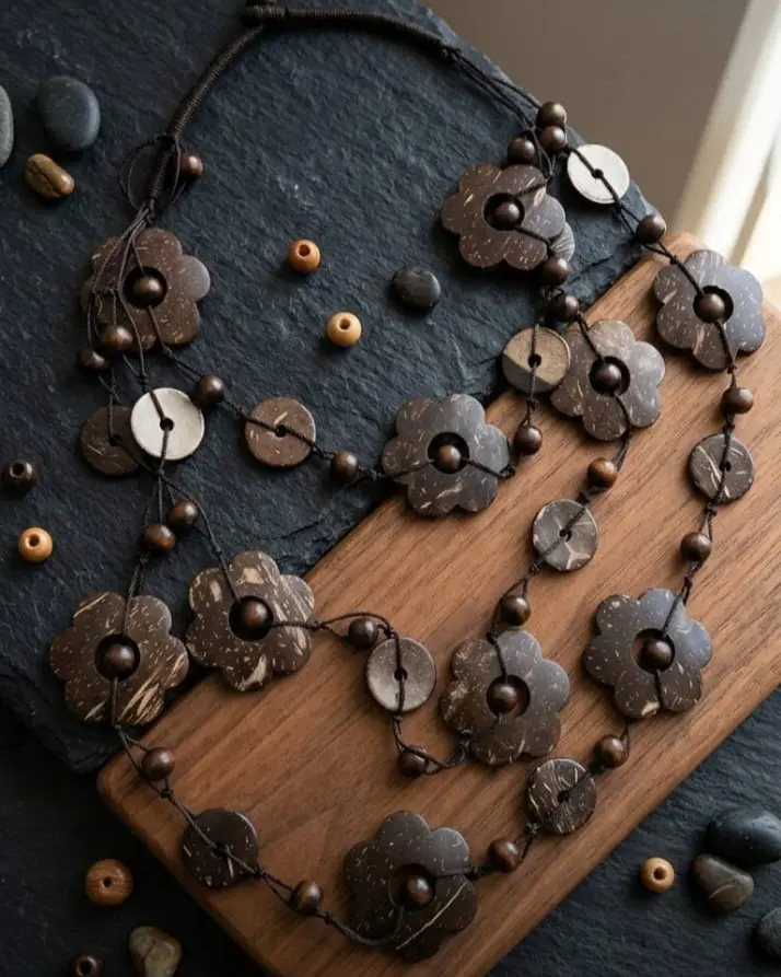 Coconut Shell Necklace  - CTP513 