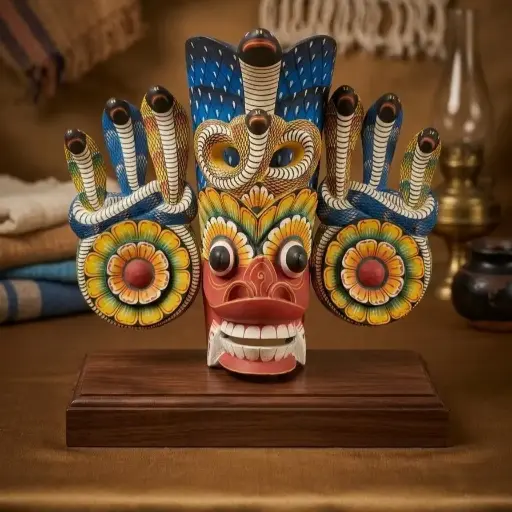 [HI010400051] Naaga Raksha Mask 10" 